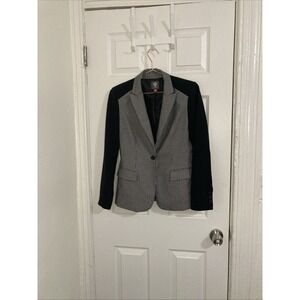 Vince‎ Camuto Black and White Houndstooth Blazer Size 4